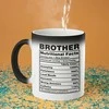 Puodelis "Brother Nutrition Facts"