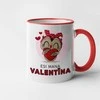 Puodelis "Būk mano Valentina"