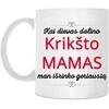 Puodelis "Geriausia Krikšto Mama"