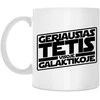 Puodelis "Geriausias tėtis visoje galaktikoje"