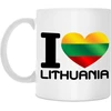 Puodelis "I love Lithuania"