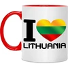 Puodelis "I love Lithuania"