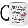 Puodelis "Kava vienoje rankoje, pasitikėjimas kitoje"