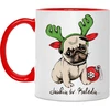 Puodelis "Mopso kalėdos"