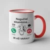 Puodelis "Nagučiai skambina"