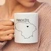 Puodelis "Panevėžys - širdis"