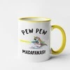Puodelis "Pew Pew Vienaragis"