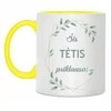 Puodelis "Šis tėtis priklauso" su pasirinktais vardais