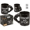 Puodelis "Strong as F*CK"