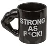Puodelis "Strong as F*CK"