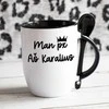 Puodelis su šaukšteliu "Aš karalius"