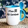 Puodelis su šaukšteliu "Aš karalius"