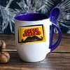 Puodelis su šaukšteliu "Super senelis"