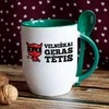 Puodelis su šaukšteliu "Velniškai geras tėtis"