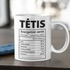 Puodelis "Tėčio sudėtis"