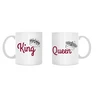 Puodelių komplektas porai "King &amp; Queen"