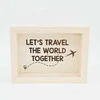 Rėmelis - taupyklė "Let's travel the world together"