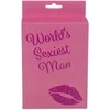 Rožiniai vyriški apatiniai "World's Sexiest Man"