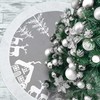 GoDan Sidabrinis paklotas po eglute "XMas"