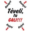 Smėlinukas "Tėveli, tu gali"