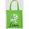 Spalvotas medžiaginis maišelis "Lelija"