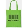 Spalvotas medžiaginis maišelis "Made in Vilnius"