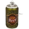 Stiklinis eglės žaisliukas "BEER"