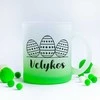 Stiklinis matinis puodelis "Velykos"