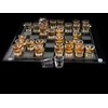Froster Stiklinis vakarėlių žaidimas "Šaškės - šachmatai"