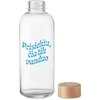Stiklinis vandens butelis "Prisiekiu, čia tik vanduo" (650ml)