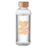 Stiklinis vandens butelis "Reikia gerti daugiau vandens" (650ml)