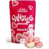 Supergarden STAR CANDIES šaltyje džiovinti guminukai "Hearts", 30g.