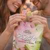 Supergarden STAR CANDIES šaltyje džiovinti Matcha ir braškių skonio ledai, 16g