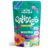 Supergarden STAR CANDIES šaltyje džiovinti guminukai "Worms", 20g