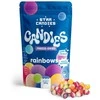 Supergarden STAR CANDIES šaltyje džiovinti saldainiai "Rainbows", 120g