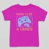 Vaikiški marškinėliai "Born to be a gamer"