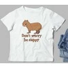 Vaikiški marškinėliai "Don't worry be cappy"