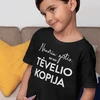 Vaikiški marškinėliai "Tėvelio kopija"