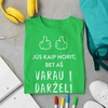 Vaikiški marškinėliai "Varau į darželį"