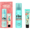 Benefit Prime & Set Pore Pack rinkinys (The Porefessional Super Setter makiažo fiksatorius, 120 ml + The Porefessional Smoothing Face Primer makiažo bazė, 22 ml)