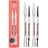 Benefit Twice As Precise! My Brow Duo antakių pieštukai, atspalvis: 3 Warm šviesiai rudas, 2 x 0.08g