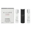 Chanel Allure Homme Sport rinkinys vyrams, 60 ml