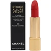Chanel Rouge Allure Velvet švytintys matiniai lūpų dažai, 3,5 g, spalva: 56 - ROUGE CHARNEL