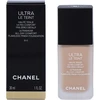 Chanel Ultra Le Teint Flawless Finish Fluid Foundation ilgai išliekanti tobulinanti kreminė pudra, matinis švytintis efektas, atspalvis: B10, 30 ml