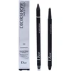 Christian Dior Diorshow On Stage Atsparus vandeniui Double-Ended Kohl Akių apvadas 781 Intense Brown 1.2 g