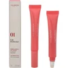Clarins Lip Perfector Shimmer Lūpų blizgis lūpų blizgis, atspalvis: 01 Rose Shimmer, 12 ml