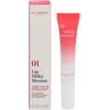 Clarins Lip Milky Mousse Satin Finish Lūpų balzamas 01 Milky Strawberry, 10 ml