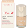 Clarins Skin Illusion Velvet Matte Natural Finish Liquid Foundation 108.5W Cashew, 30 ml