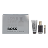 Hugo Boss BOSS Bottled rinkinys vyrams (EDP, 100 ml + EDP, 10 ml + dušo želė, 100 ml)
