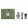 Hugo Boss HUGO Man rinkinys vyrams (EDT, 125 ml + dezodorantas, 75 ml + dušo gelis, 50 ml)